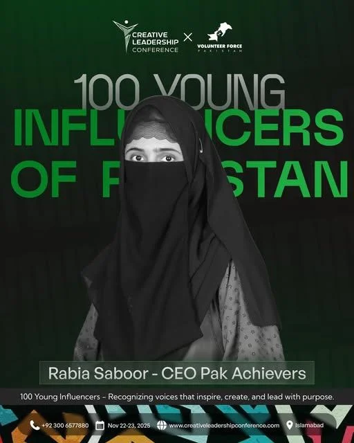 100 Young Influencers of Pakistan 2025